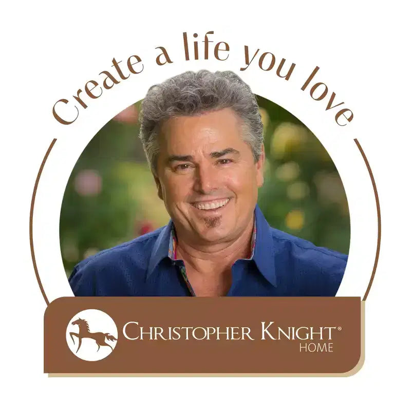 Lit en tissu moderne rayé Christopher Knight Home Buchanan avec tête de lit