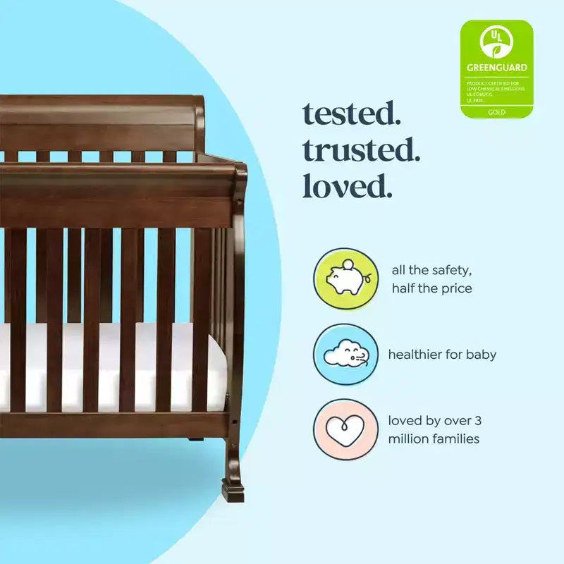 Lit de bébé convertible 4-en-1 Kalani de daVinci