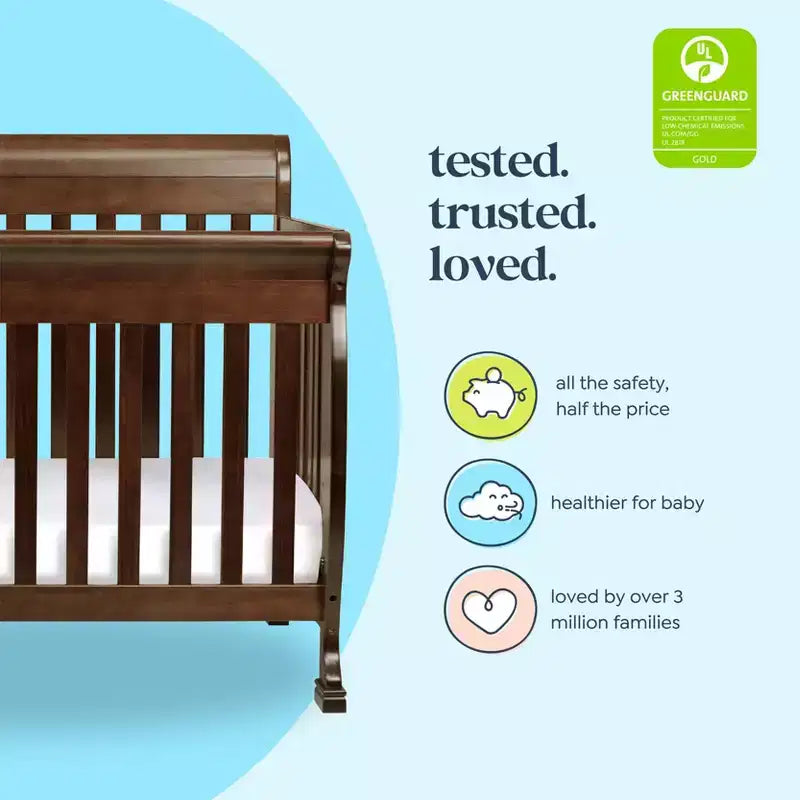 Lit de bébé convertible 4-en-1 Kalani de daVinci
