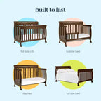 Lit de bébé convertible 4-en-1 Kalani de daVinci