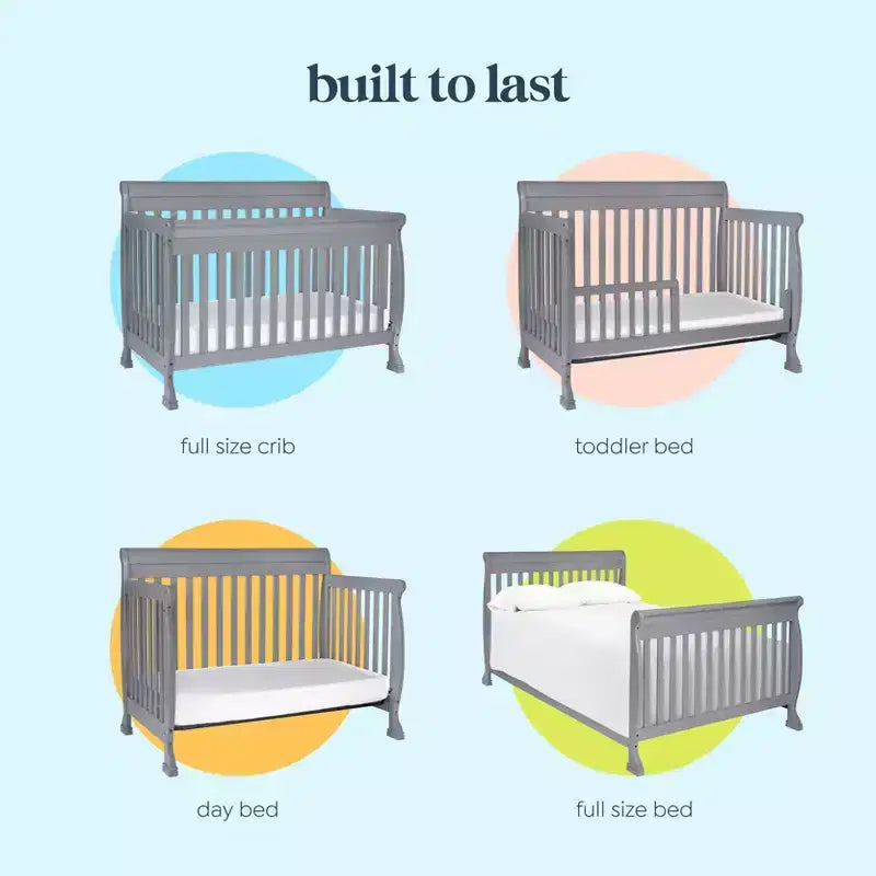 Lit de bébé convertible 4-en-1 Kalani de daVinci