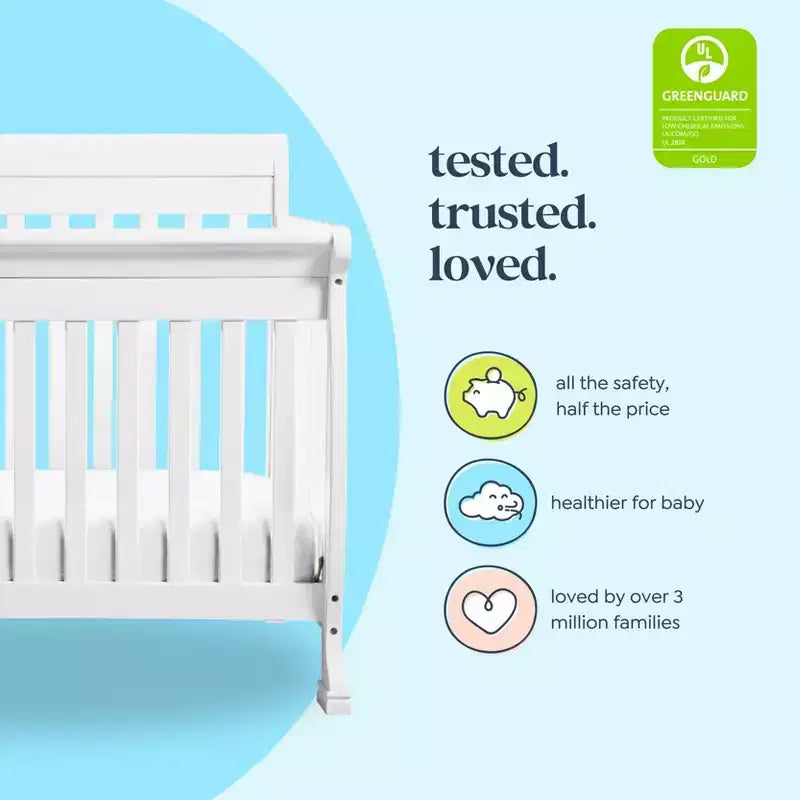 Lit de bébé convertible 4-en-1 Kalani de daVinci