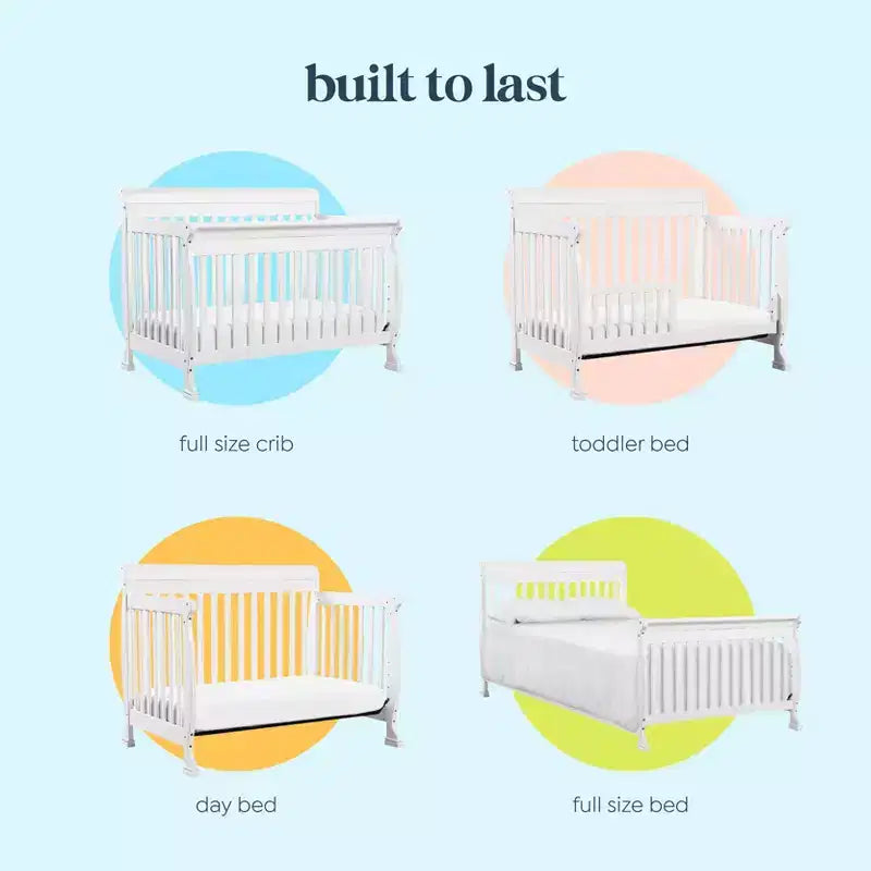 Lit de bébé convertible 4-en-1 Kalani de daVinci
