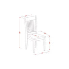 Ensemble de salle à manger vintage - Petite table et chaises de cuisine - Meubles de style victorien