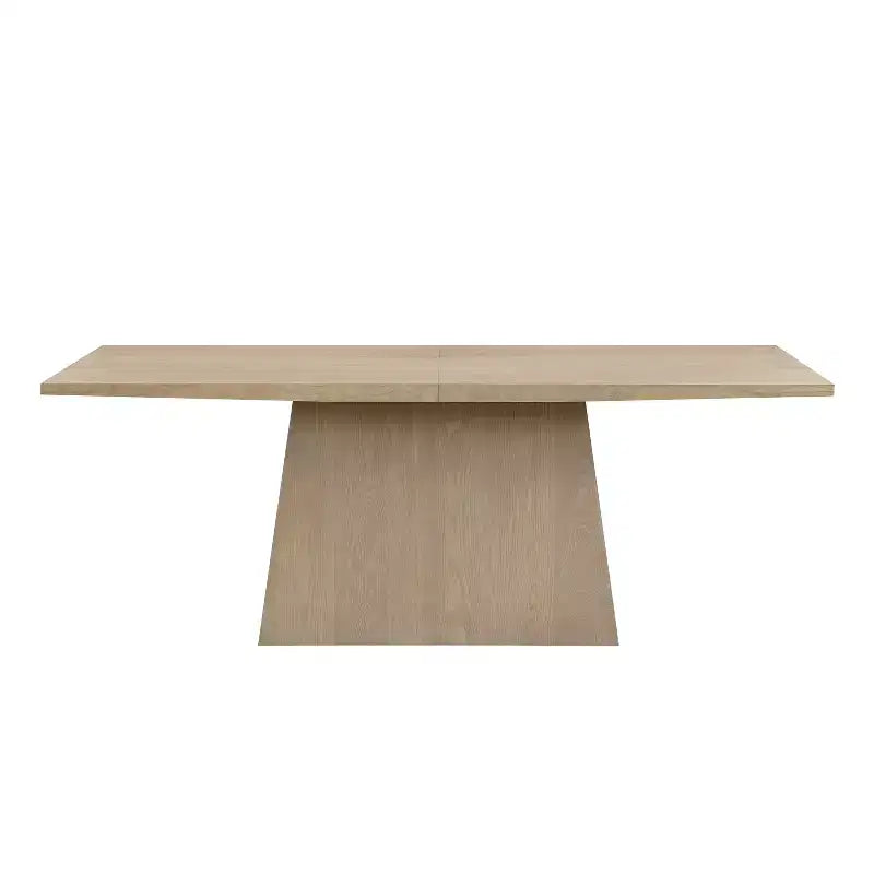 Table à manger surdimensionnée à pied central Kaia Farmhouse de Christopher Knight Home