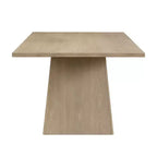 Table à manger surdimensionnée à pied central Kaia Farmhouse de Christopher Knight Home