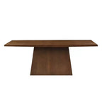 Table à manger surdimensionnée à pied central Kaia Farmhouse de Christopher Knight Home
