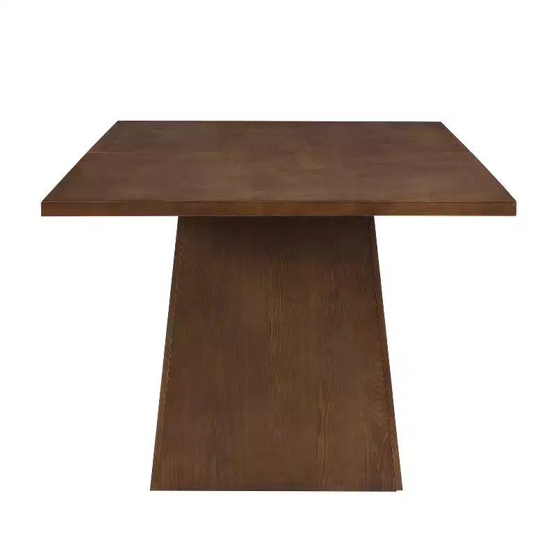 Table à manger surdimensionnée à pied central Kaia Farmhouse de Christopher Knight Home