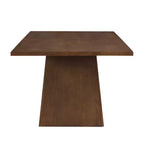 Table à manger surdimensionnée à pied central Kaia Farmhouse de Christopher Knight Home