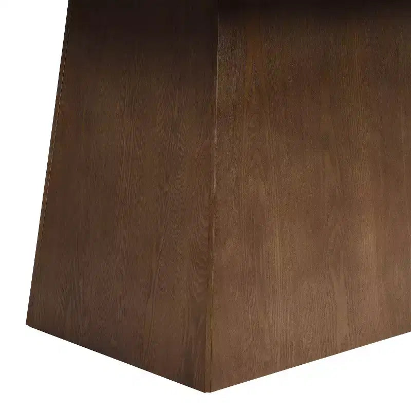 Table à manger surdimensionnée à pied central Kaia Farmhouse de Christopher Knight Home