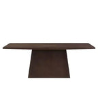 Table à manger surdimensionnée à pied central Kaia Farmhouse de Christopher Knight Home