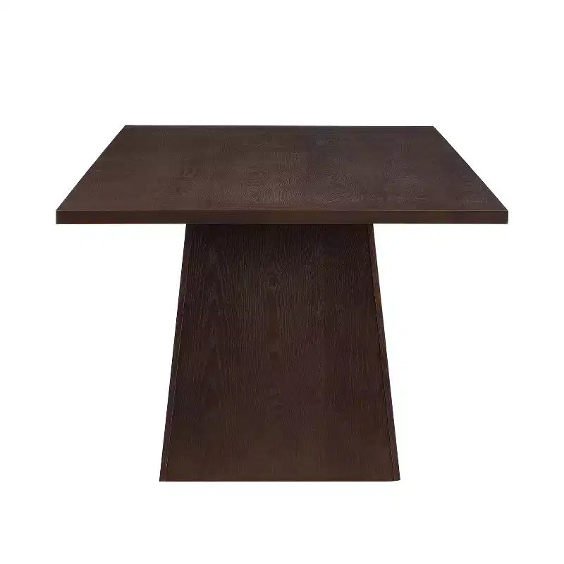 Table à manger surdimensionnée à pied central Kaia Farmhouse de Christopher Knight Home