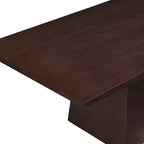 Table à manger surdimensionnée à pied central Kaia Farmhouse de Christopher Knight Home