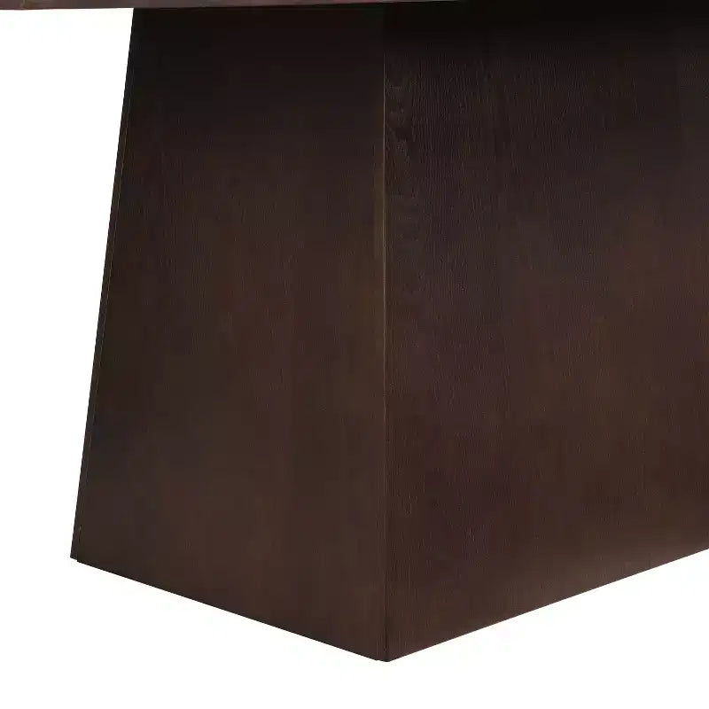 Table à manger surdimensionnée à pied central Kaia Farmhouse de Christopher Knight Home