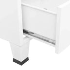 vidaXL Armoire en tôle noire avec étagères réglables moyennes