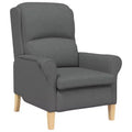 vidaXL armchair Light gray 76 x 94 x 102 cm fabric
