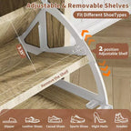 Meuble à chaussures Garvee en rotin avec 4 tiroirs basculants, meuble de rangement de chaussures dissimulé, grand meuble à chaussures autoportant en bois respirant