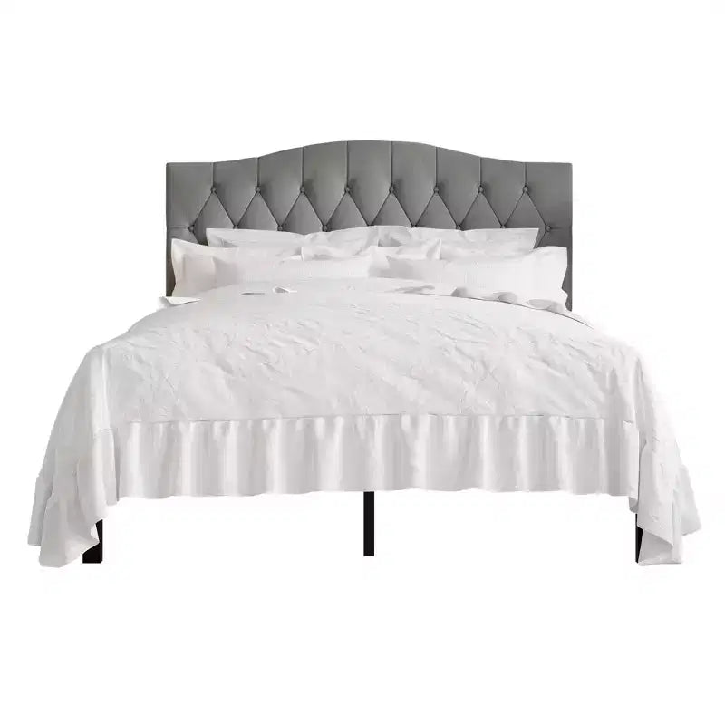 ChaletPosh Linen Platform Bed