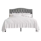 ChaletPosh Linen Platform Bed