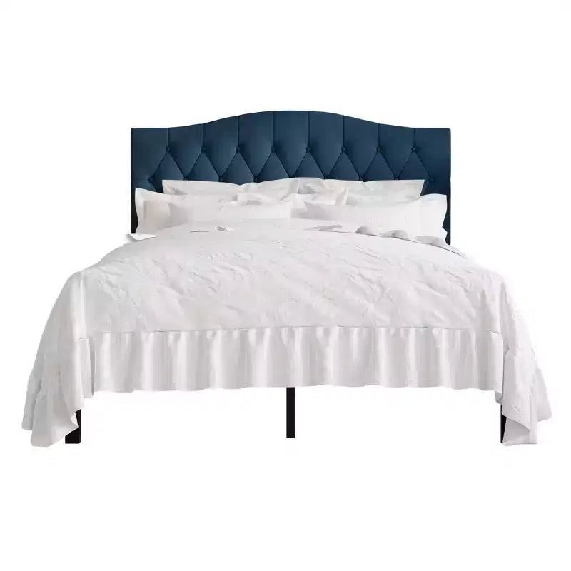 ChaletPosh Linen Platform Bed
