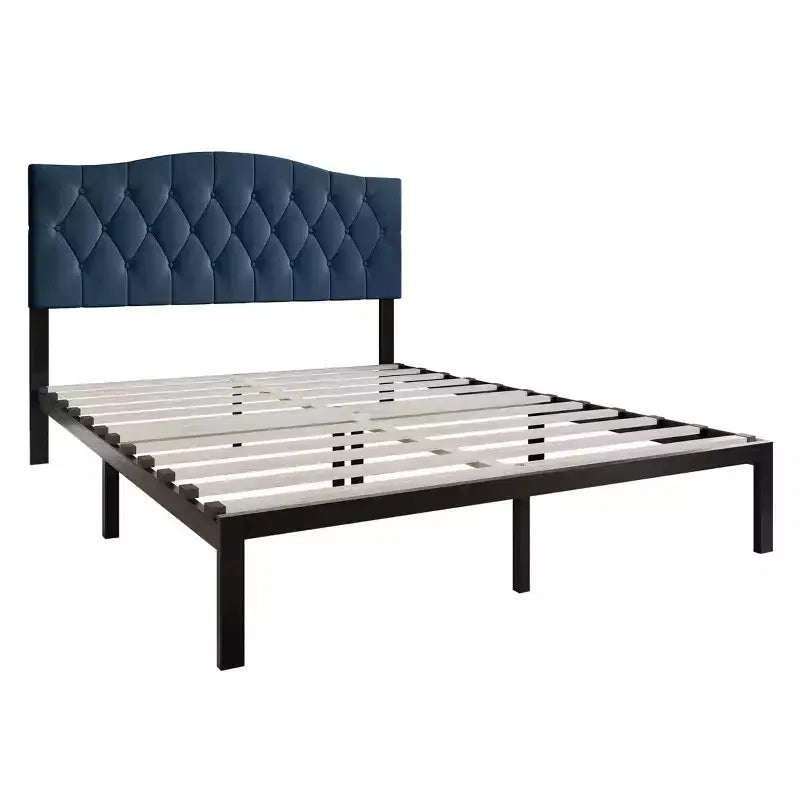 ChaletPosh Linen Platform Bed