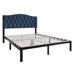 ChaletPosh Linen Platform Bed