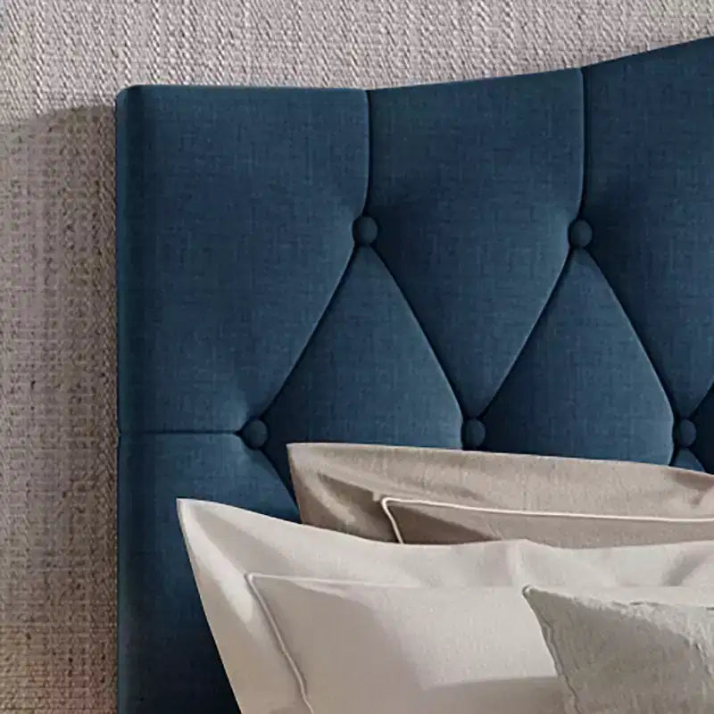 ChaletPosh Linen Platform Bed