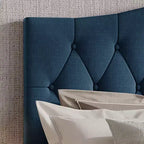 ChaletPosh Linen Platform Bed