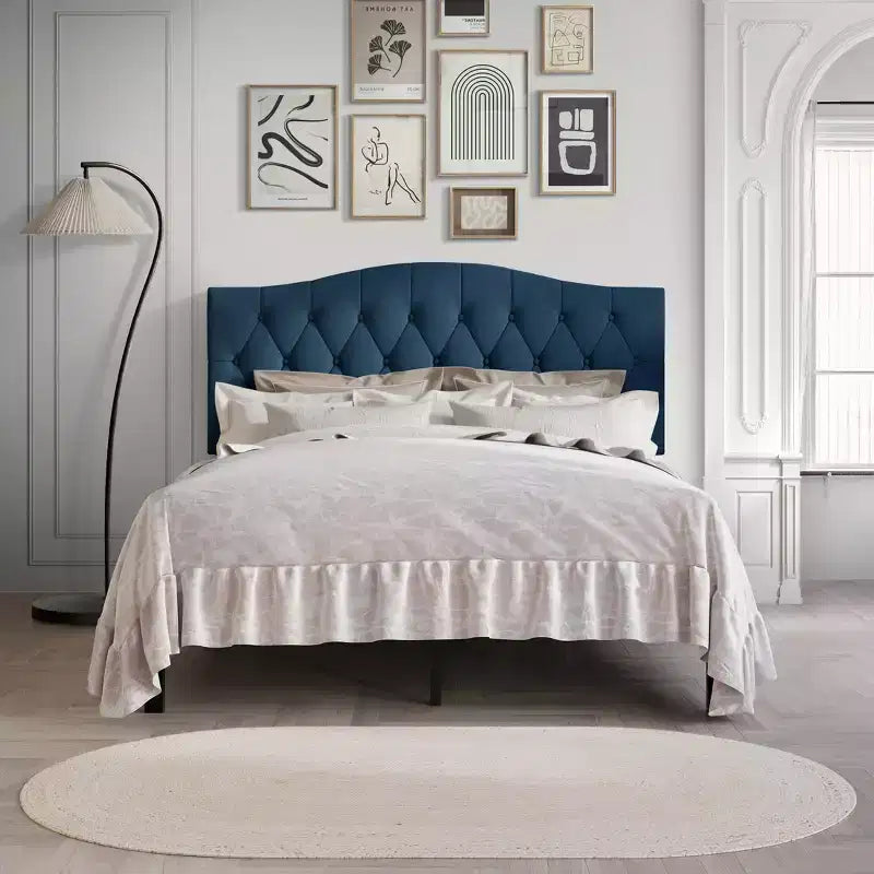 ChaletPosh Linen Platform Bed