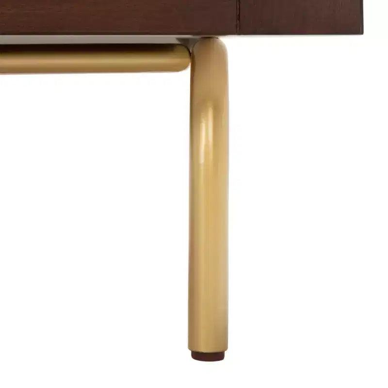 Commode 6 tiroirs Genevieve - DRS5002 - Noyer/Blanc - Safavieh