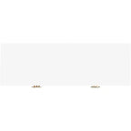 Commode 6 tiroirs Genevieve - DRS5002 - Noyer/Blanc - Safavieh