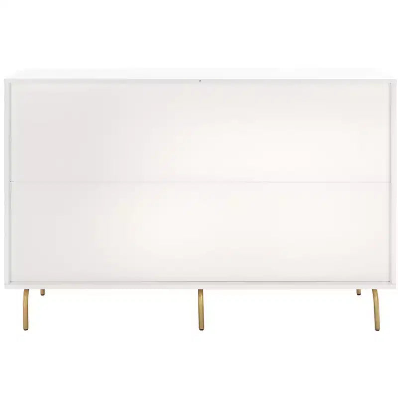 Commode 6 tiroirs Genevieve - DRS5002 - Noyer/Blanc - Safavieh