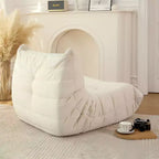 Fauteuil Poire Sans Installation, Grand Pouf pour Adultes, Fauteuil Poire Géant en Mousse, pour Maison, Appartement, Salon ou Salle de Jeux, Canapé en Boîte