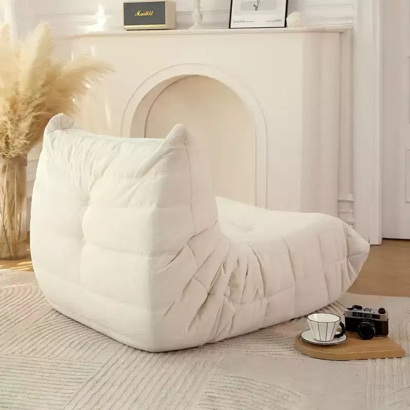 Fauteuil Poire Sans Installation, Grand Pouf pour Adultes, Fauteuil Poire Géant en Mousse, pour Maison, Appartement, Salon ou Salle de Jeux, Canapé en Boîte