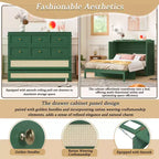 Lit escamotable complet, lit escamotable pleine grandeur avec tiroirs de rangement, lit mural en bois, cadre de lit escamotable en rotin