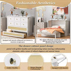 Lit escamotable complet, lit escamotable pleine grandeur avec tiroirs de rangement, lit mural en bois, cadre de lit escamotable en rotin