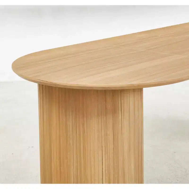 Table à manger extensible avec plateau en MDF et pieds en métal, pour salle à manger, bureau ou table basse