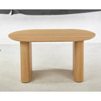 Table à manger extensible avec plateau en MDF et pieds en métal, pour salle à manger, bureau ou table basse