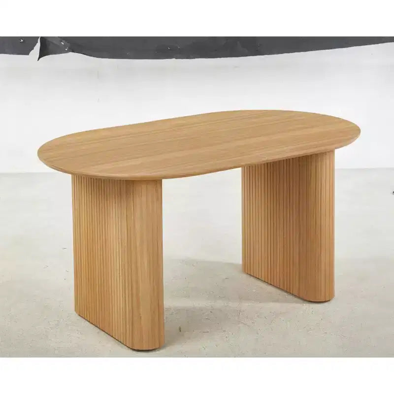 Table à manger extensible avec plateau en MDF et pieds en métal, pour salle à manger, bureau ou table basse