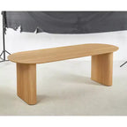 Table à manger extensible avec plateau en MDF et pieds en métal, pour salle à manger, bureau ou table basse