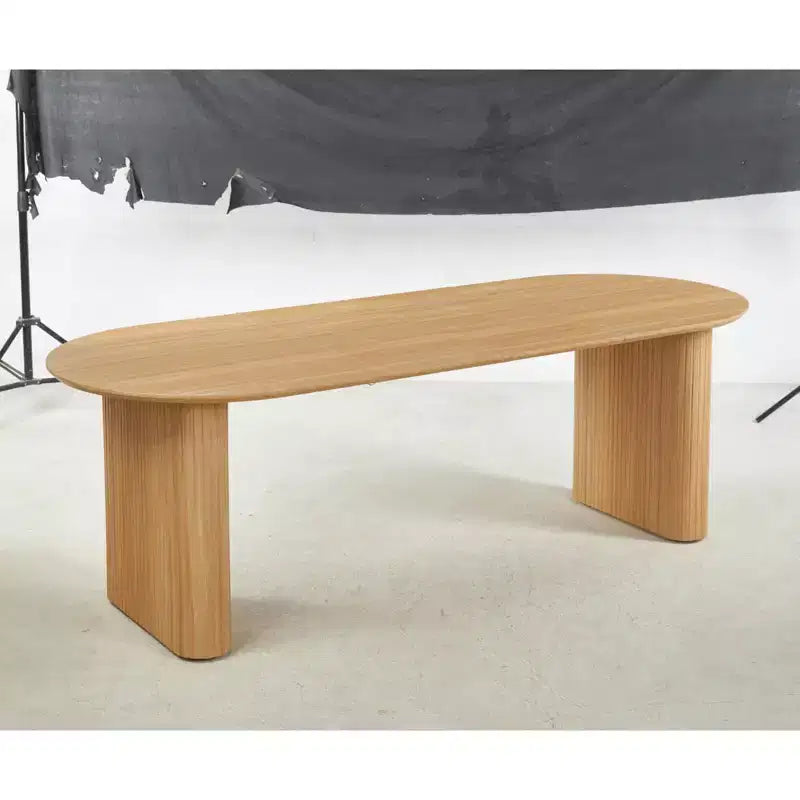 Table à manger extensible avec plateau en MDF et pieds en métal, pour salle à manger, bureau ou table basse