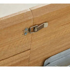 Table à manger extensible avec plateau en MDF et pieds en métal, pour salle à manger, bureau ou table basse