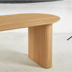 Table à manger extensible avec plateau en MDF et pieds en métal, pour salle à manger, bureau ou table basse