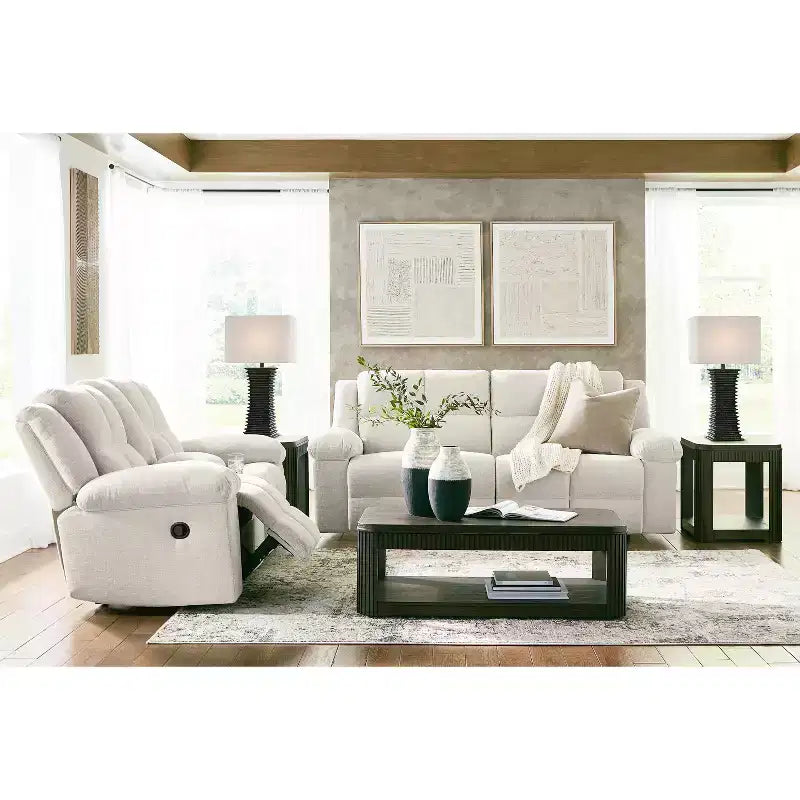 Table basse relevable Signature Design by Ashley Carlibrie, marron, contemporaine avec étagère et roulettes