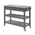 HomeStock with Door and Shelves Kitchen Islands