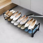 Range-chaussures roulant à deux niveaux Yamazaki Home (8 paires) – Acier