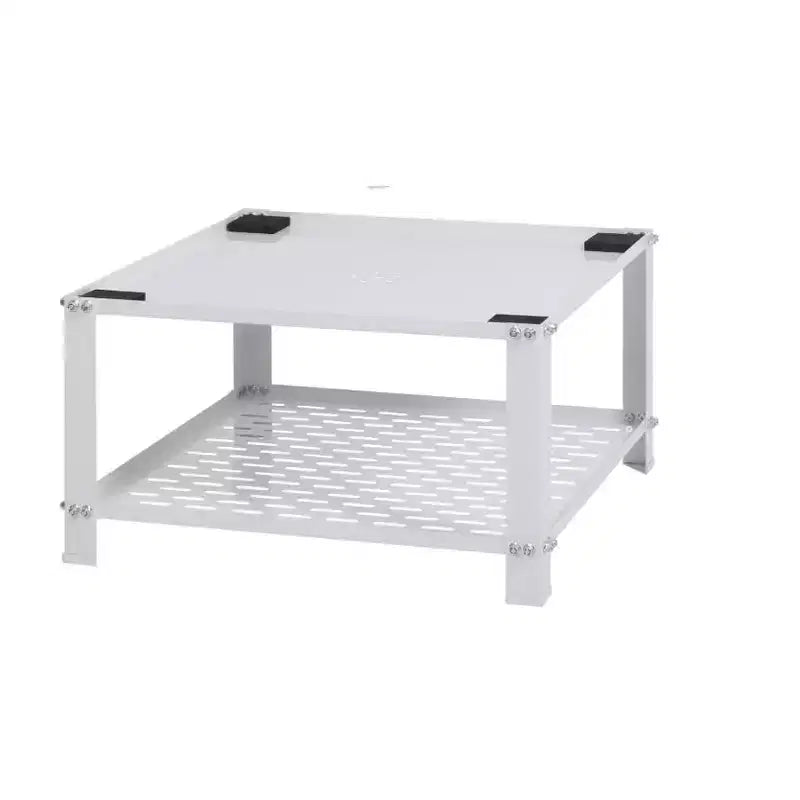 Laundry Pedestal with Storage Shelf-Universal Washing Machine Stand Heavy Duty Metal Base