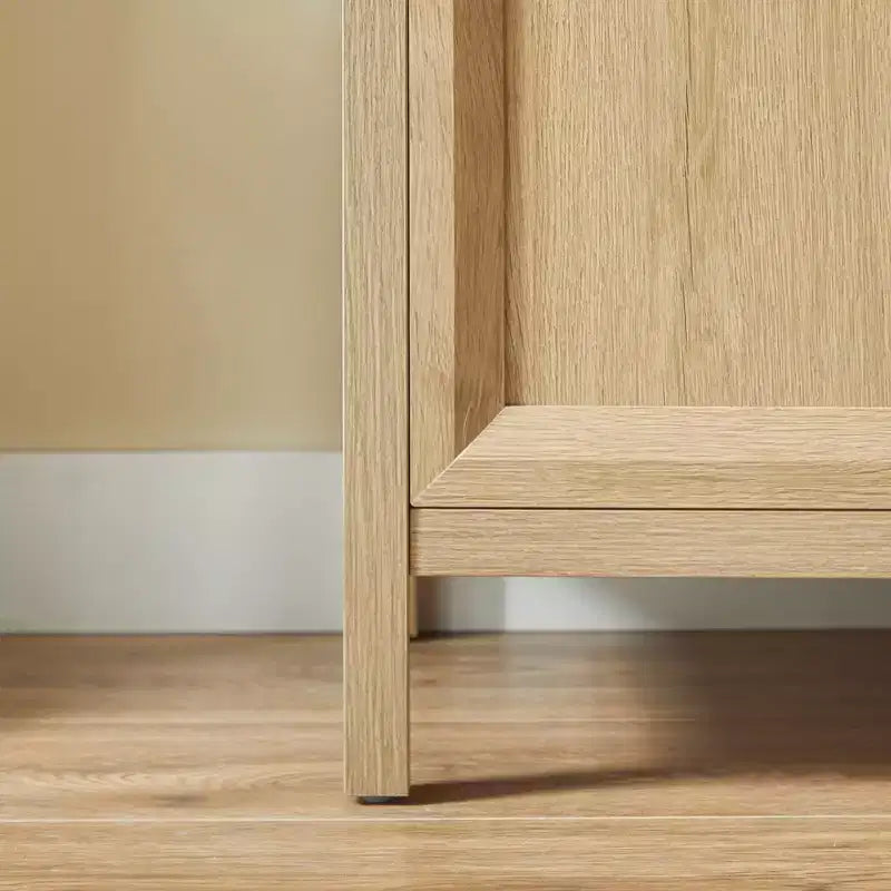 GDFStudio Aleksander Modern 67'' Wooden Sideboard Storage Cabinet with 4 Doors and Soft-Close Hinges