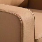 Fauteuil pivotant à 360° avec rangement dissimulé, fauteuil club une place avec oreiller pour salon, chambre, salle de lecture - ModernLuxe