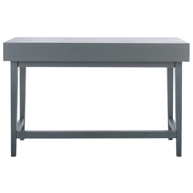 Delsie Mid-Century 3-Drawer Desk